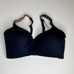 Wacoal Level Up Black No Wire Bra New 32DDD